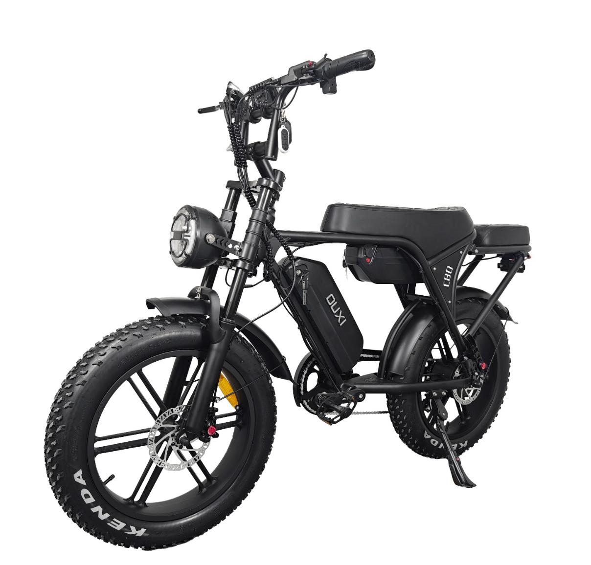 FATBIKE OUXI V8 (C80) MAX - DUBBELE ACCU – MODEL 2025 - ALARM - HYDRAULISCHE REMMEN