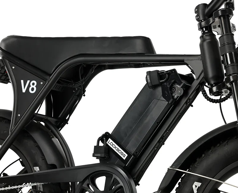 LOCKBOSS BATTERIJLSOT VOOR FATBIKE OUXI – VEILIG FIETSSLOT VOOR ACCU