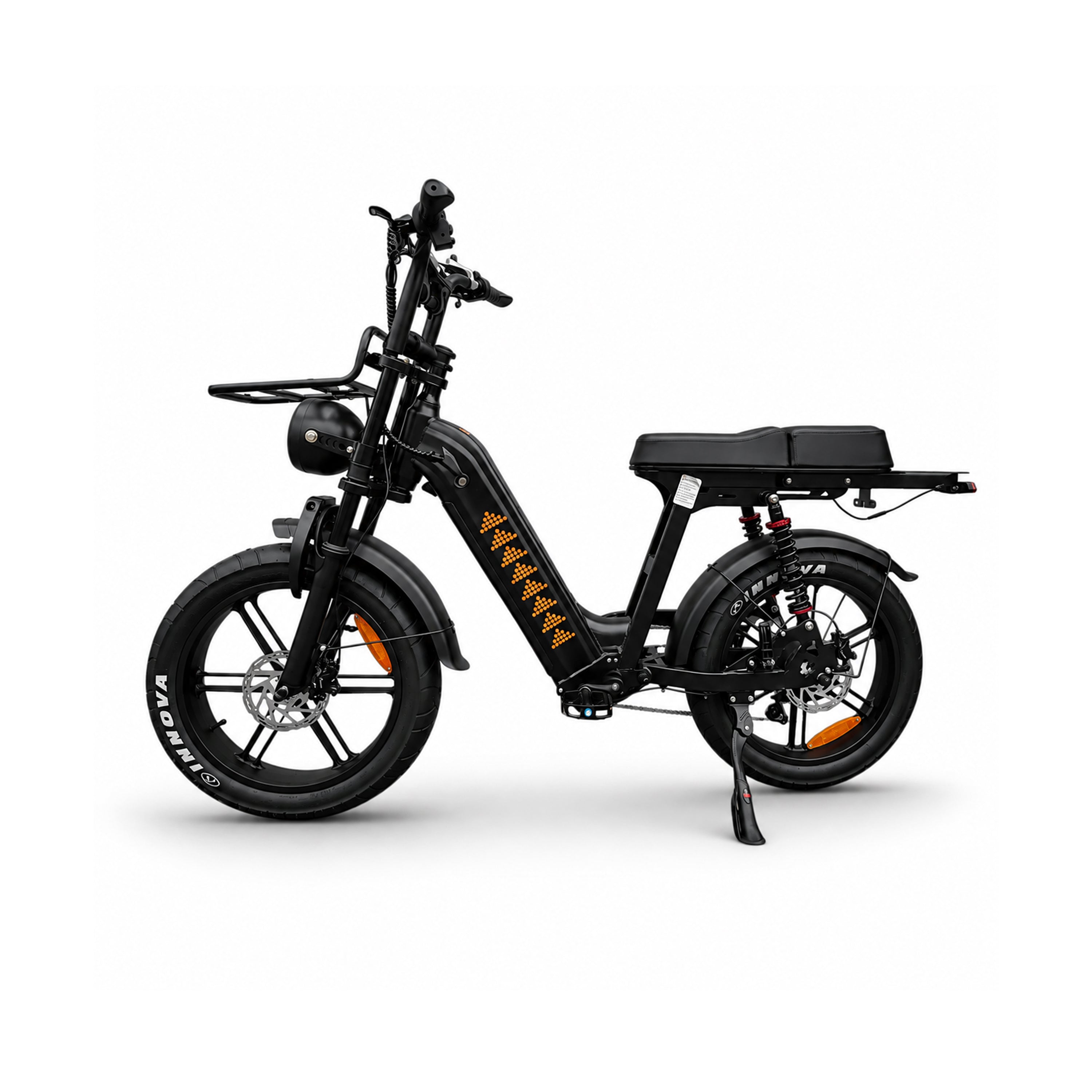 FATBIKE D50 COMFORT PRO – DAMES MODEL 2026 - ALARM - HYDRAULISCHE REMMEN