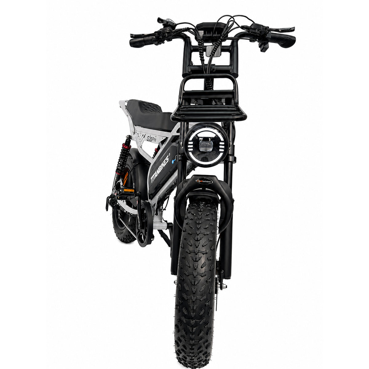 FATBIKE S20 PRO PREMIUM EDITION NARDO GREY – QMWHEEL - MODEL 2026 - HYDRAULISCHE REMMEN