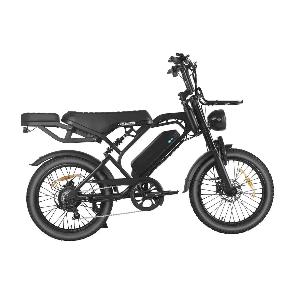 FATBIKE V20 PRO SKINNY - QMWHEEL – MODEL 2026 - ALARM - HYDRAULISCHE REMMEN