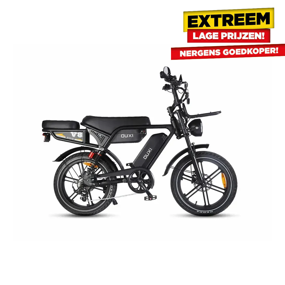 FATBIKE OUXI V8 ULTRA – MODEL 2026 - HYDRAULISCHE REMMEN - ALARM