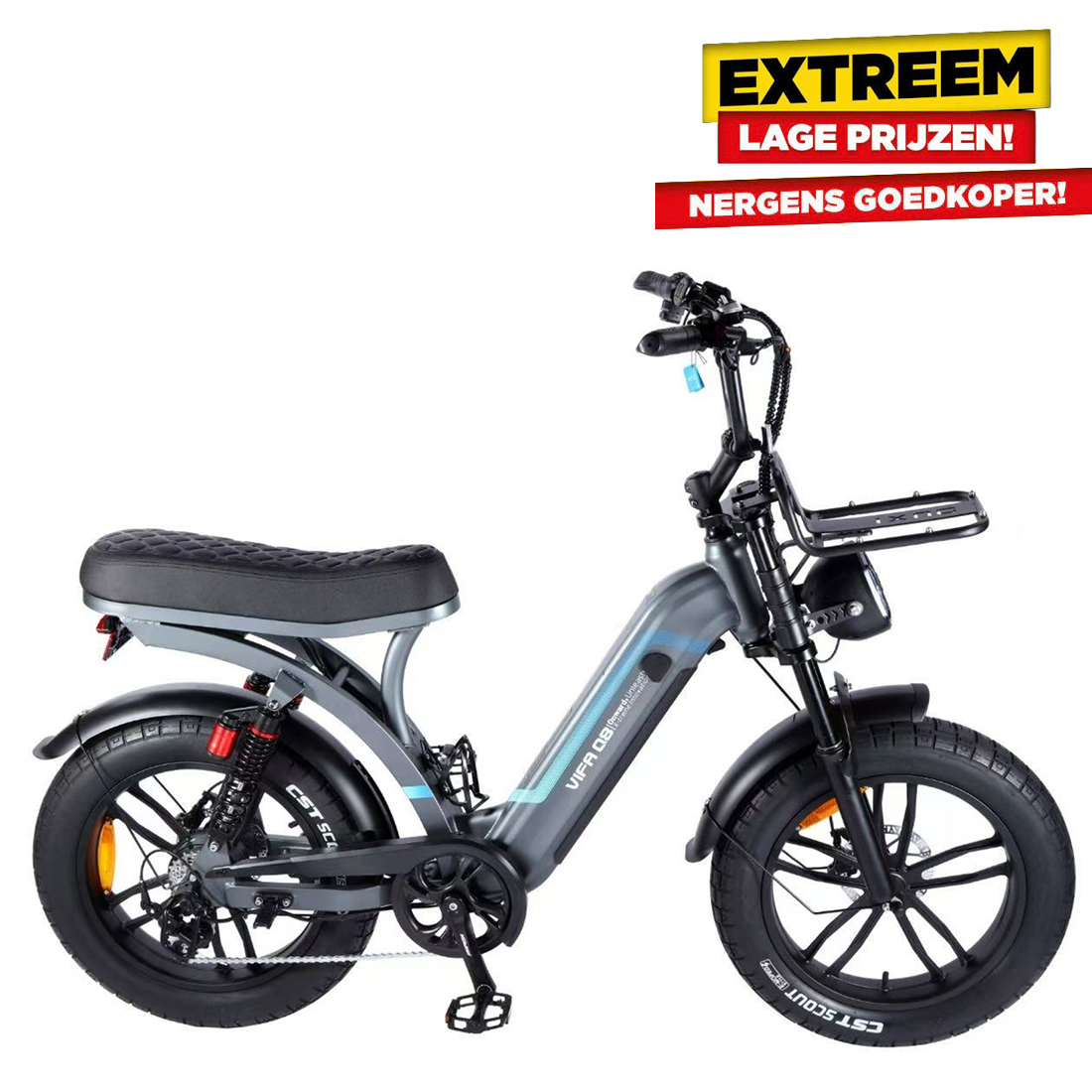 FATBIKE OUXI Q8 – MODEL 2026 - HYDRAULISCHE REMMEN - ALARM