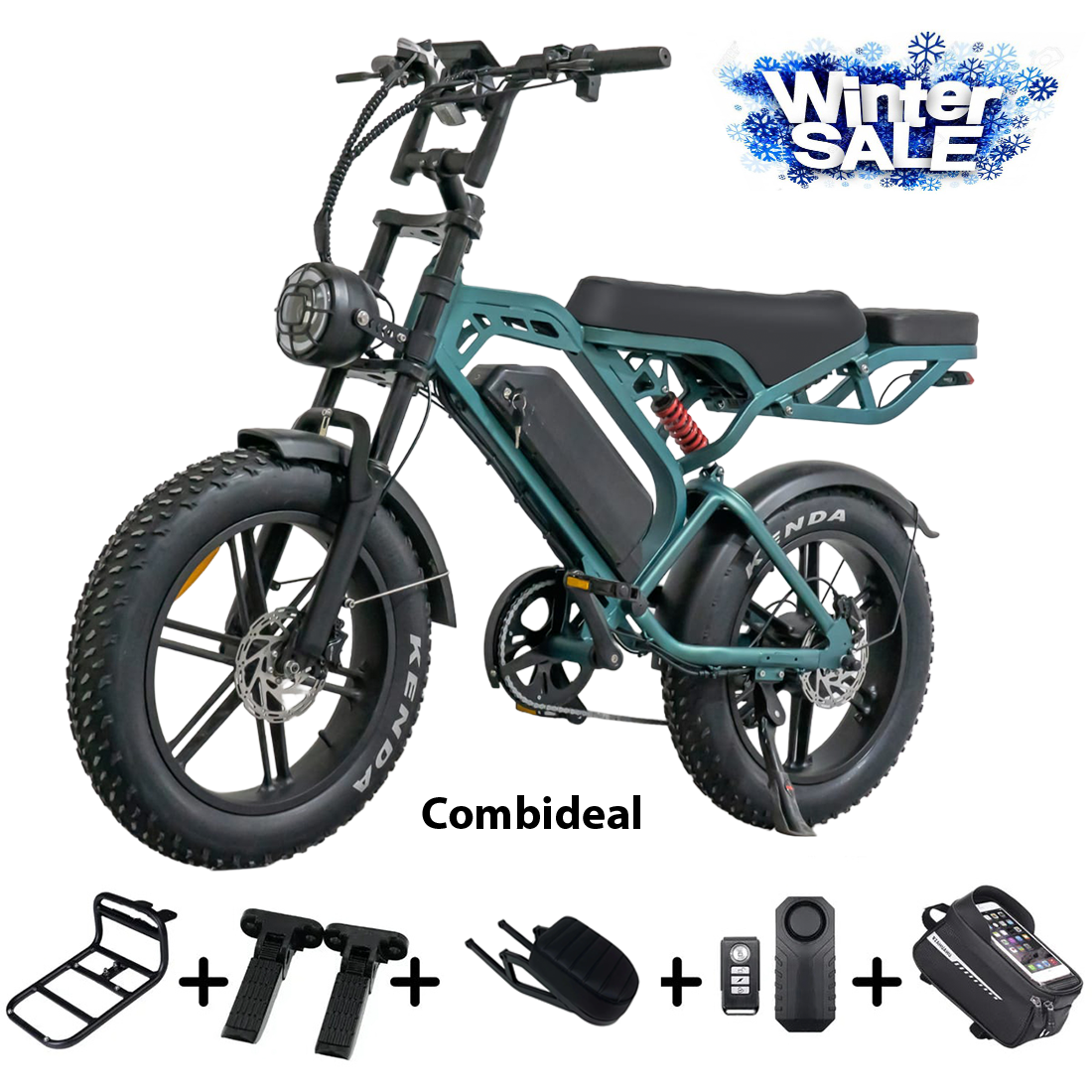 FATBIKE V20 PRO – MODEL 2026 - ALARM - HYDRAULISCHE REMMEN