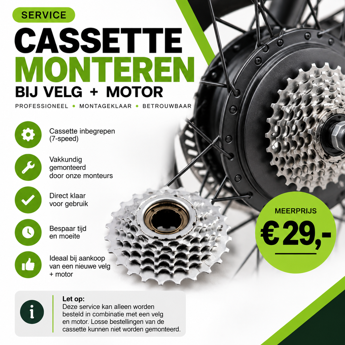 CASSETTE + MONTAGE - SERVICE