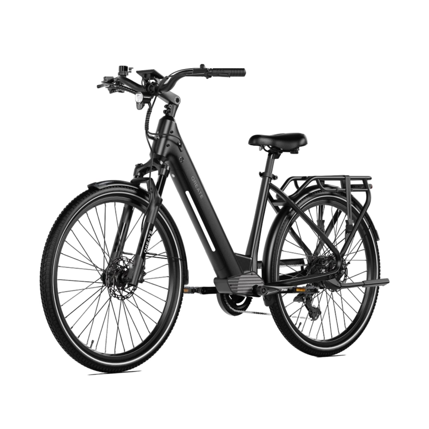 A-SPADZ CITY PRO 2.0 - DAMES E-BIKE - ZWART - MODEL 2026
