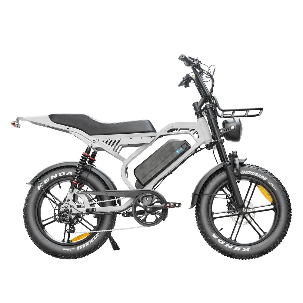 FATBIKE S20 PRO PREMIUM EDITION NARDO GREY – QMWHEEL - MODEL 2026 - HYDRAULISCHE REMMEN
