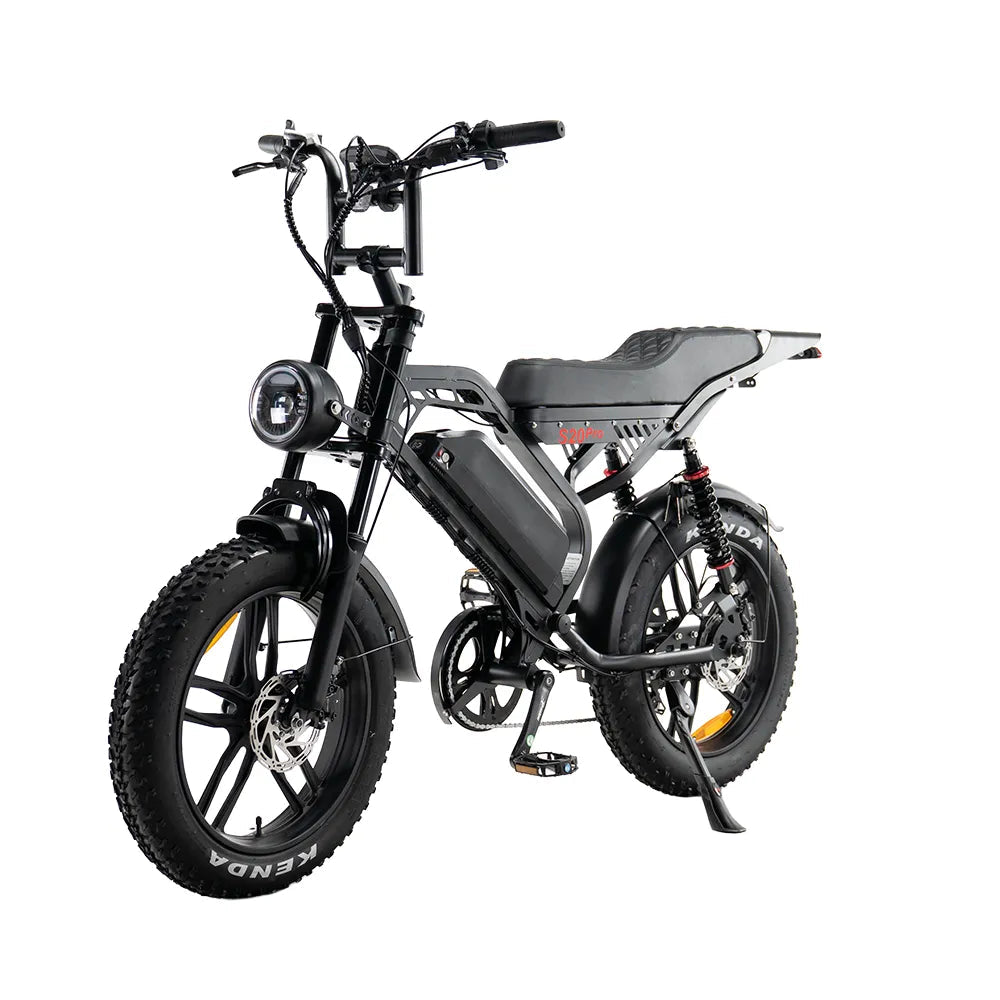 FATBIKE S20 PRO PREMIUM EDITION BLACK – MODEL 2026 - HYDRAULISCHE REMMEN
