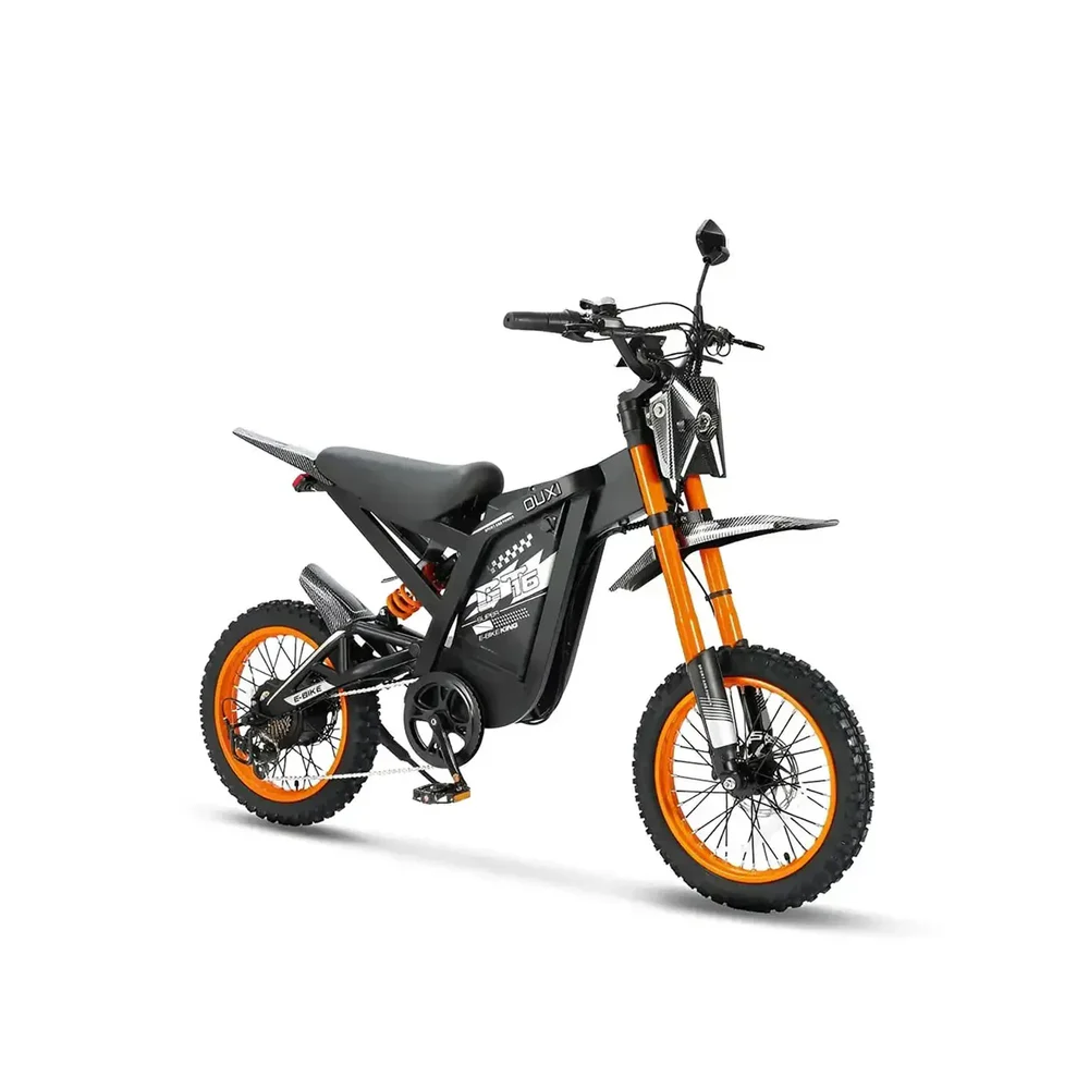 FATBIKE OUXI GT16 MINI CROSS – SKINNY BIKE - MODEL 2026 - HYDRAULISCHE REMMEN - ALARM
