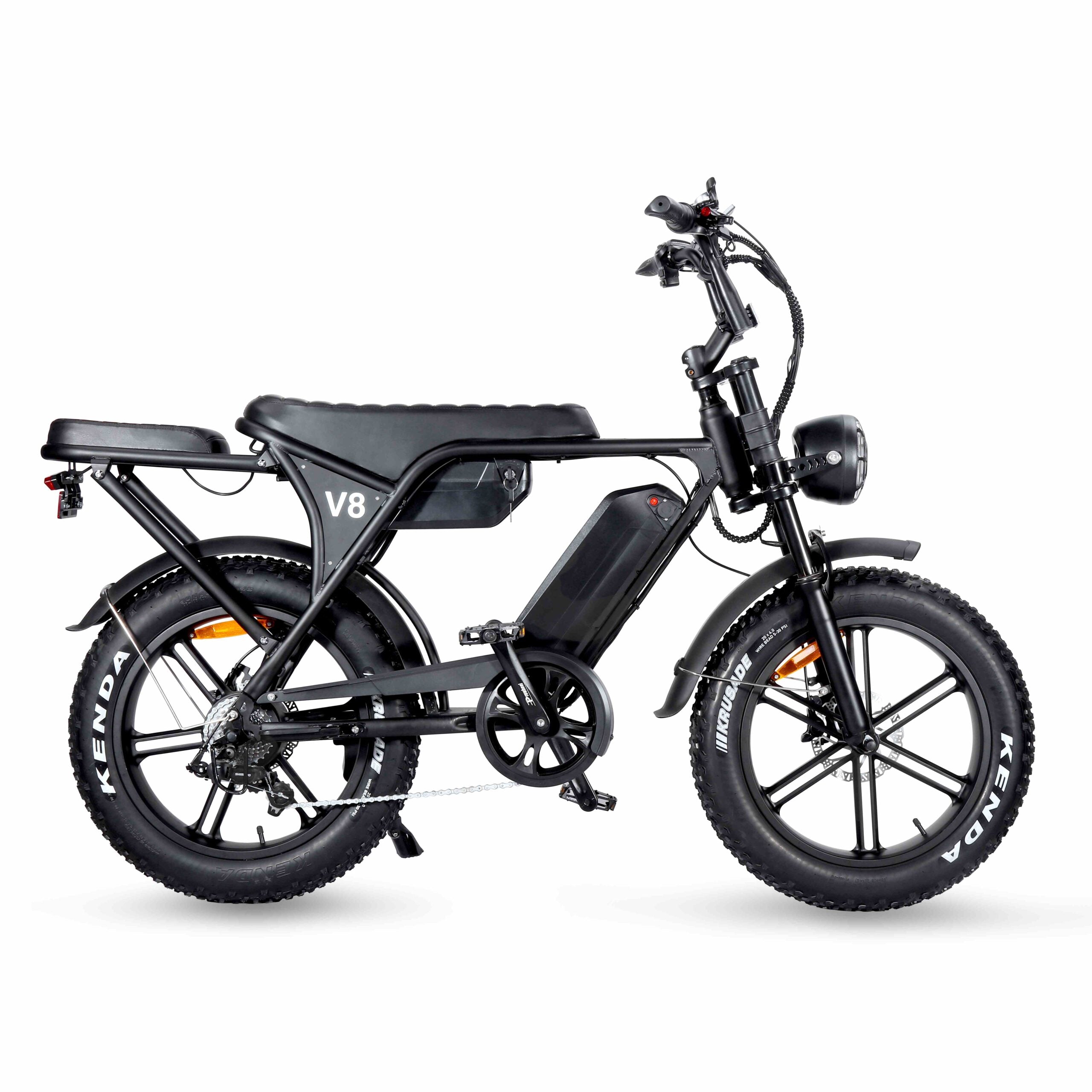 FATBIKE OUXI V8 (C80) MAX - DUBBELE ACCU – MODEL 2025 - ALARM - HYDRAULISCHE REMMEN