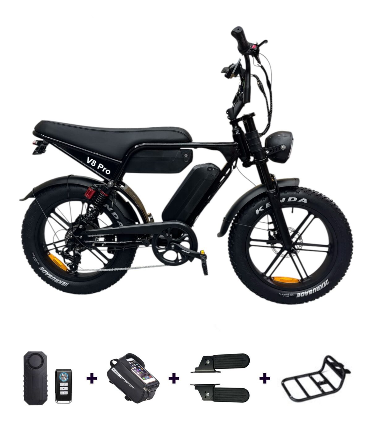 FATBIKE OUXI C80 PRO (V8 PRO) MAX – MODEL 2026 - HYDRAULISCHE REMMEN - ALARM