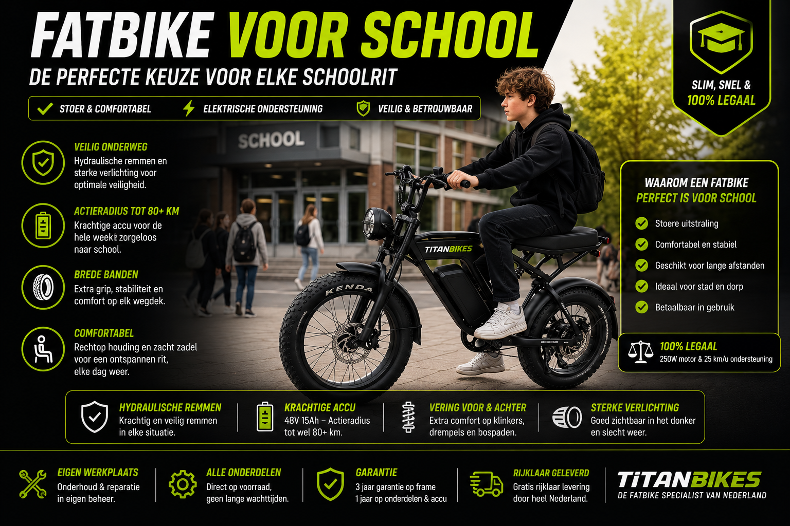 Fatbike voor school – Complete koopgids voor scholieren en ouders