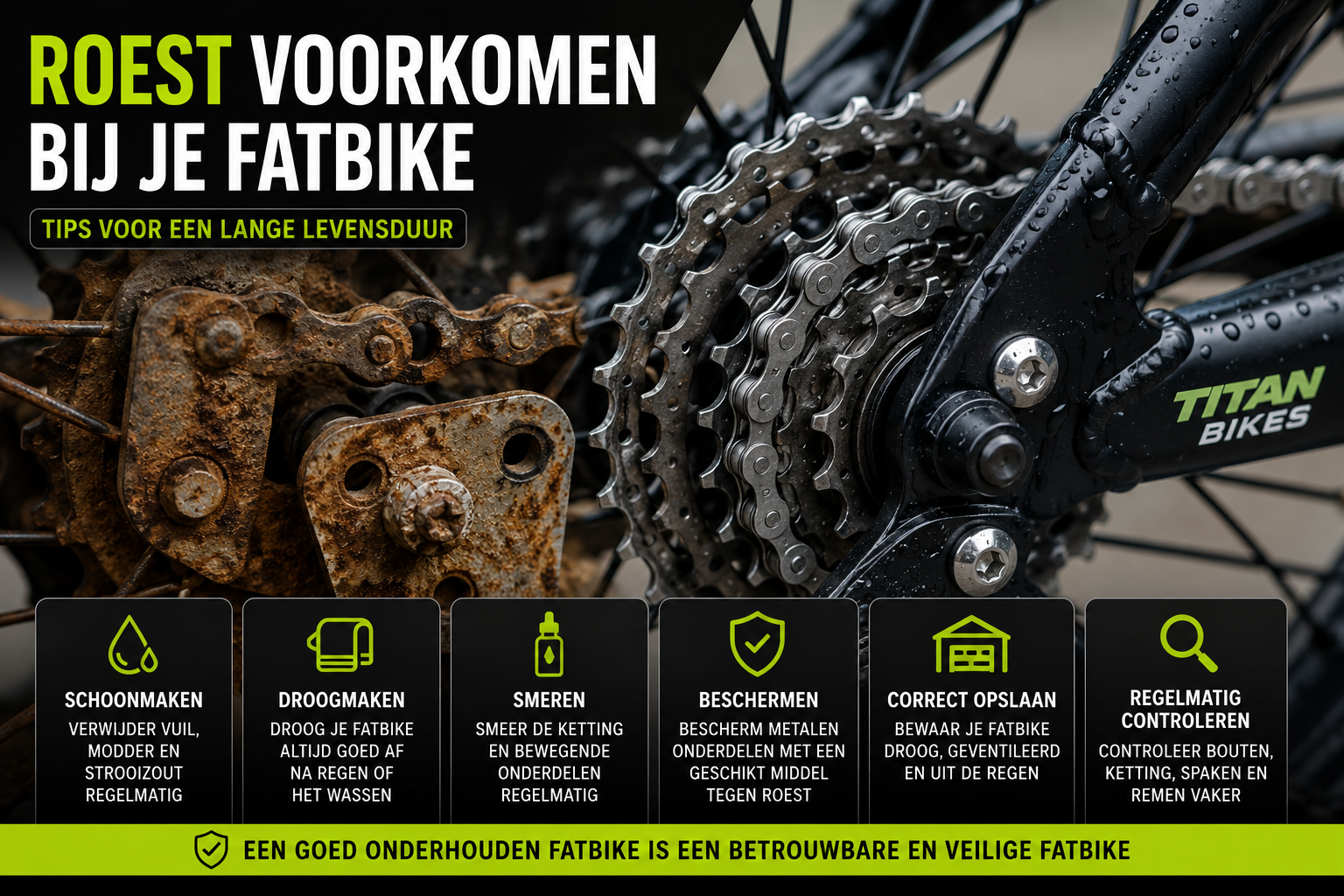Roest Voorkomen bij een Fatbike – Onderhoud & Tips