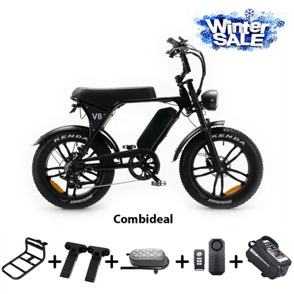 FATBIKE OUXI V8 (C80) – MODEL 2025 - HYDRAULISCHE REMMEN - ALARM