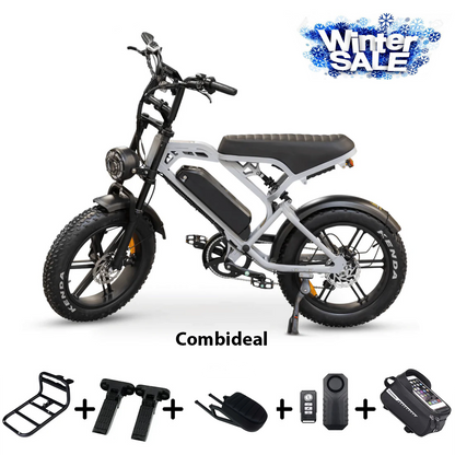 FATBIKE V20 PRO – MODEL 2025 - ALARM - HYDRAULISCHE REMMEN