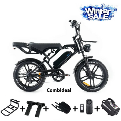FATBIKE V20 PRO – MODEL 2025 - ALARM - HYDRAULISCHE REMMEN