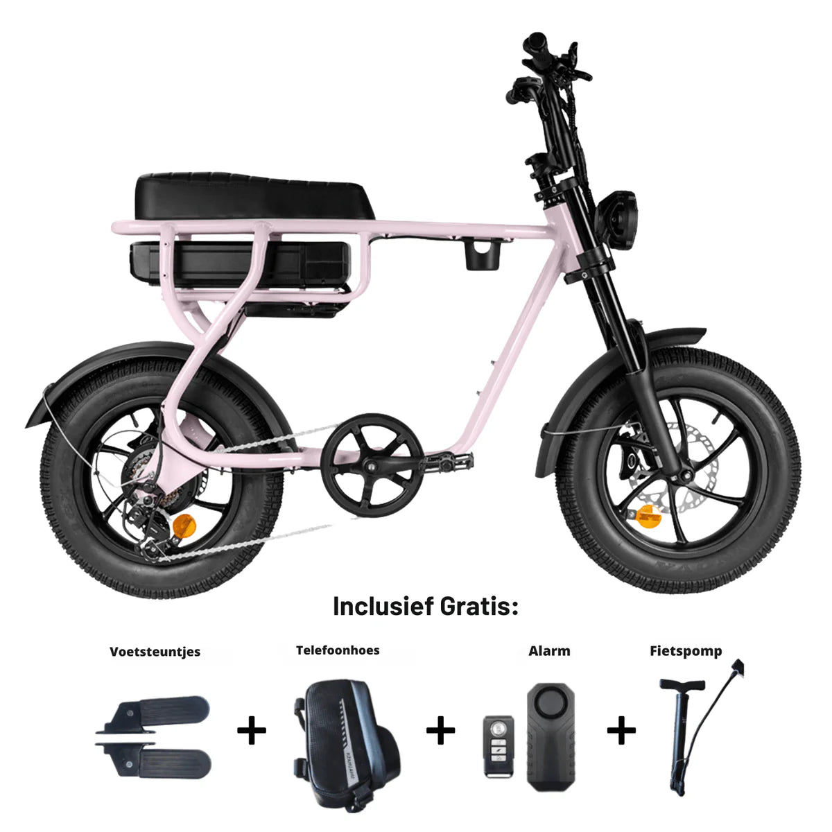 FATBIKE EB16 MINI SPECIAL EDITION - HYDRAULISCHE REMMEN - ALARM
