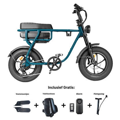 FATBIKE EB16 MINI SPECIAL EDITION - HYDRAULISCHE REMMEN - ALARM