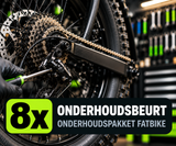 8x Onderhoud in de winkel met €100,- korting