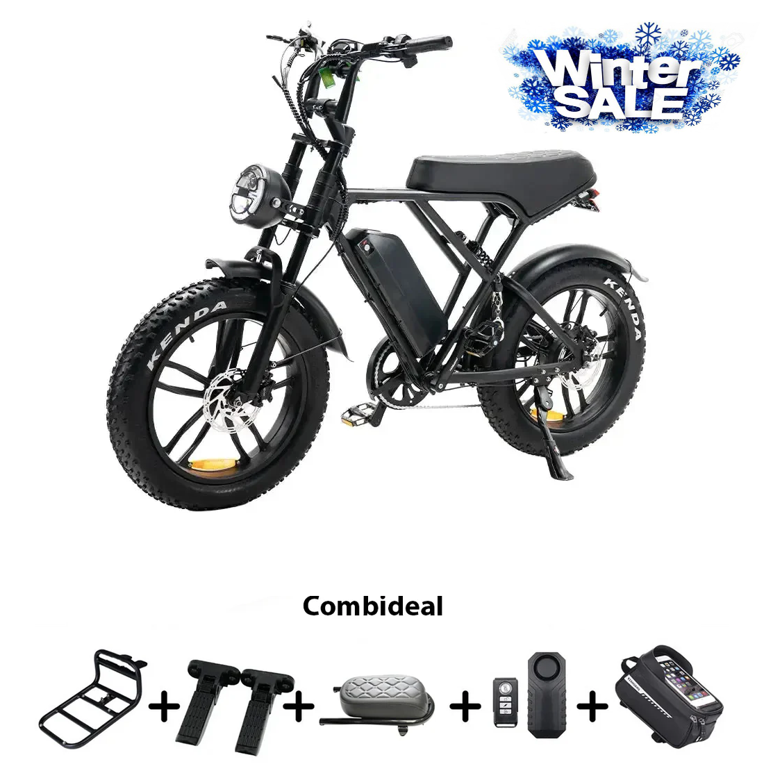 FATBIKE OUXI H9 – MODEL 2026 - HYDRAULISCHE REMMEN - ALARM