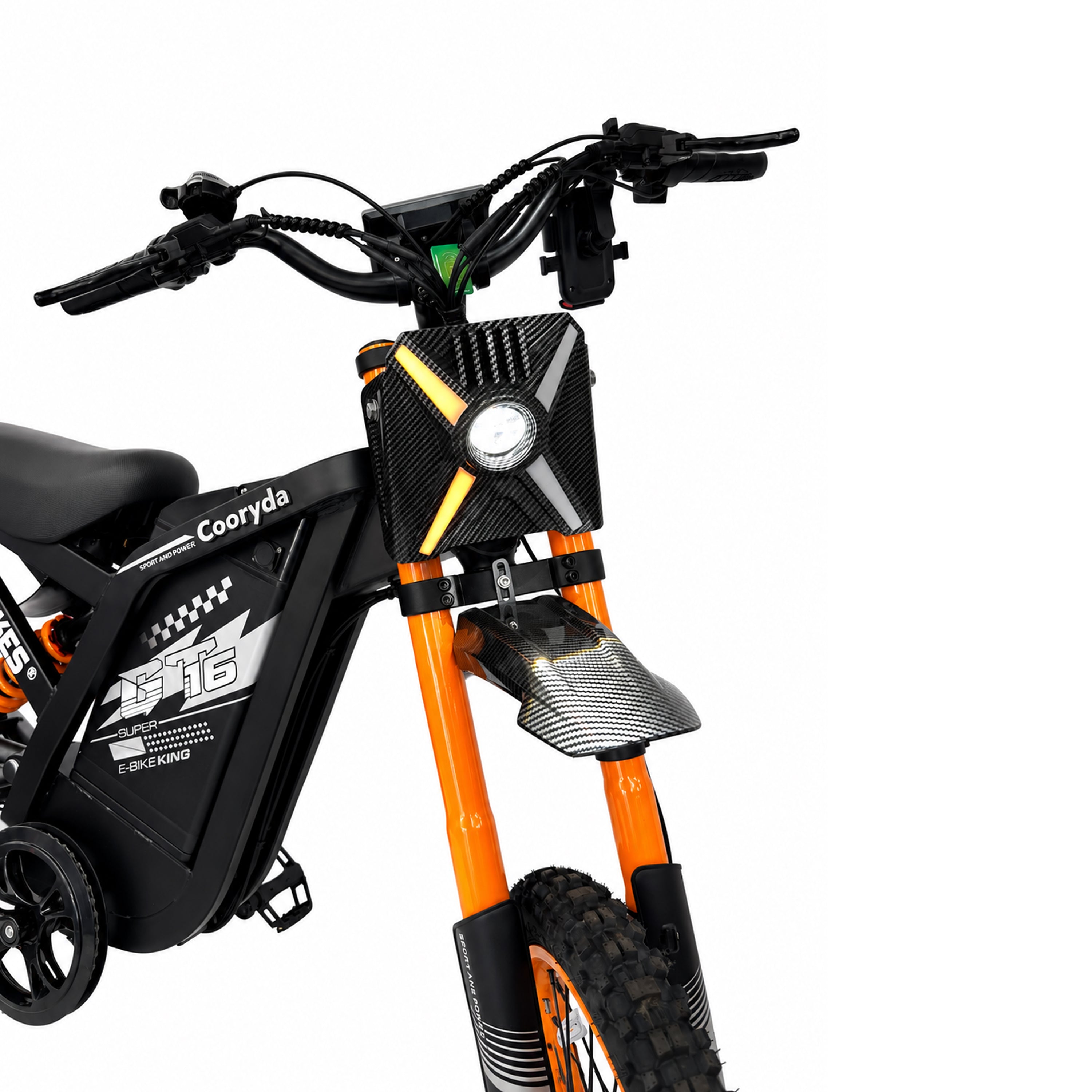 FATBIKE OUXI GT16 MINI CROSS – SKINNY BIKE - MODEL 2026 - HYDRAULISCHE REMMEN - ALARM