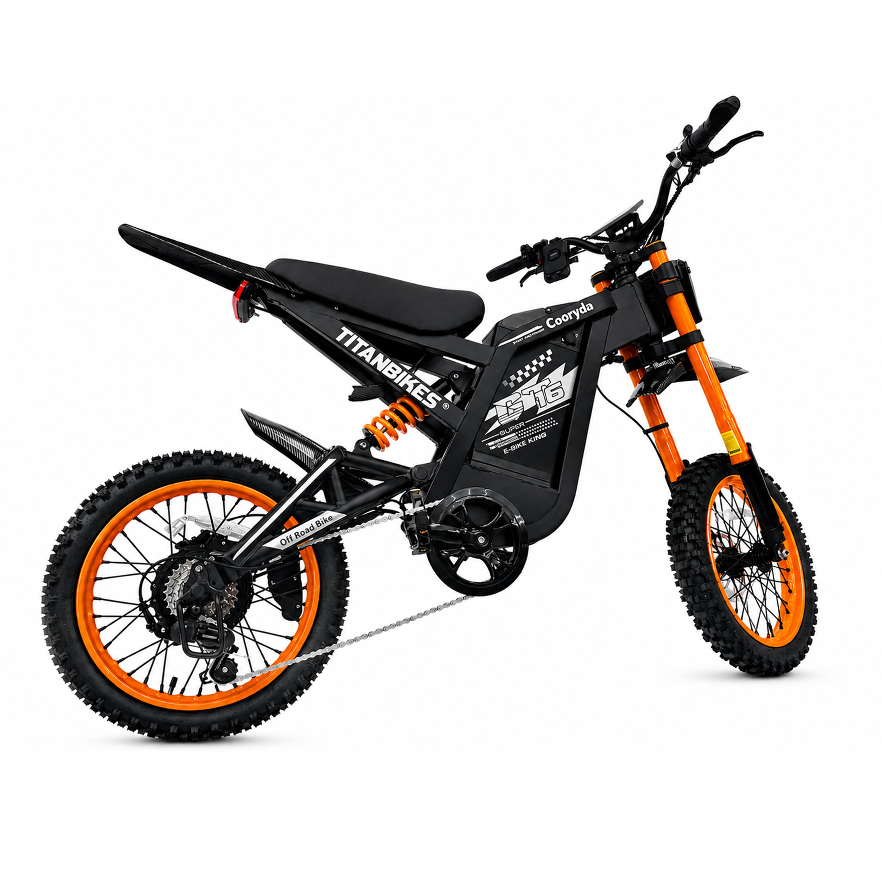FATBIKE OUXI GT16 MINI CROSS – SKINNY BIKE - MODEL 2026 - HYDRAULISCHE REMMEN - ALARM