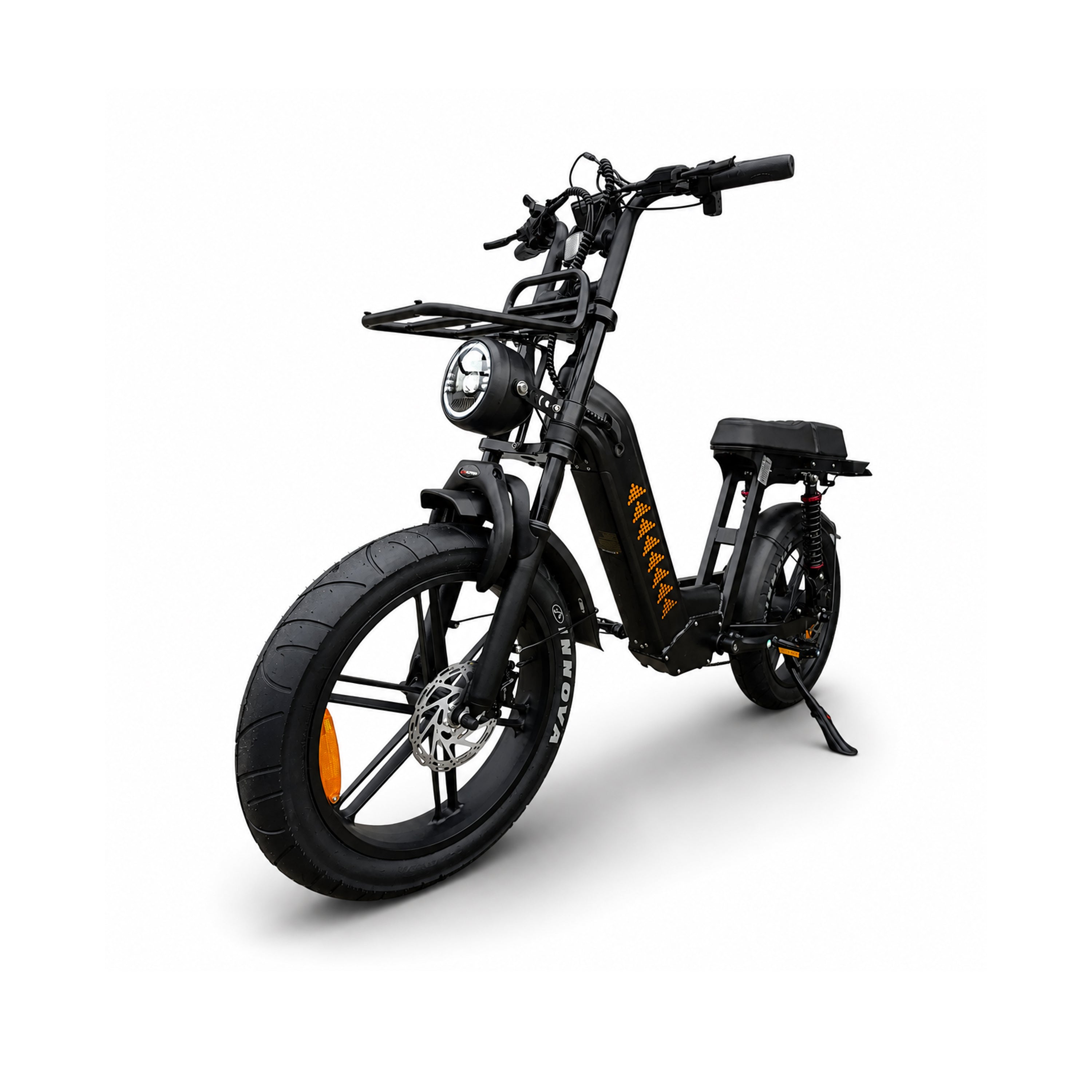 FATBIKE D50 COMFORT PRO – DAMES MODEL 2026 - ALARM - HYDRAULISCHE REMMEN