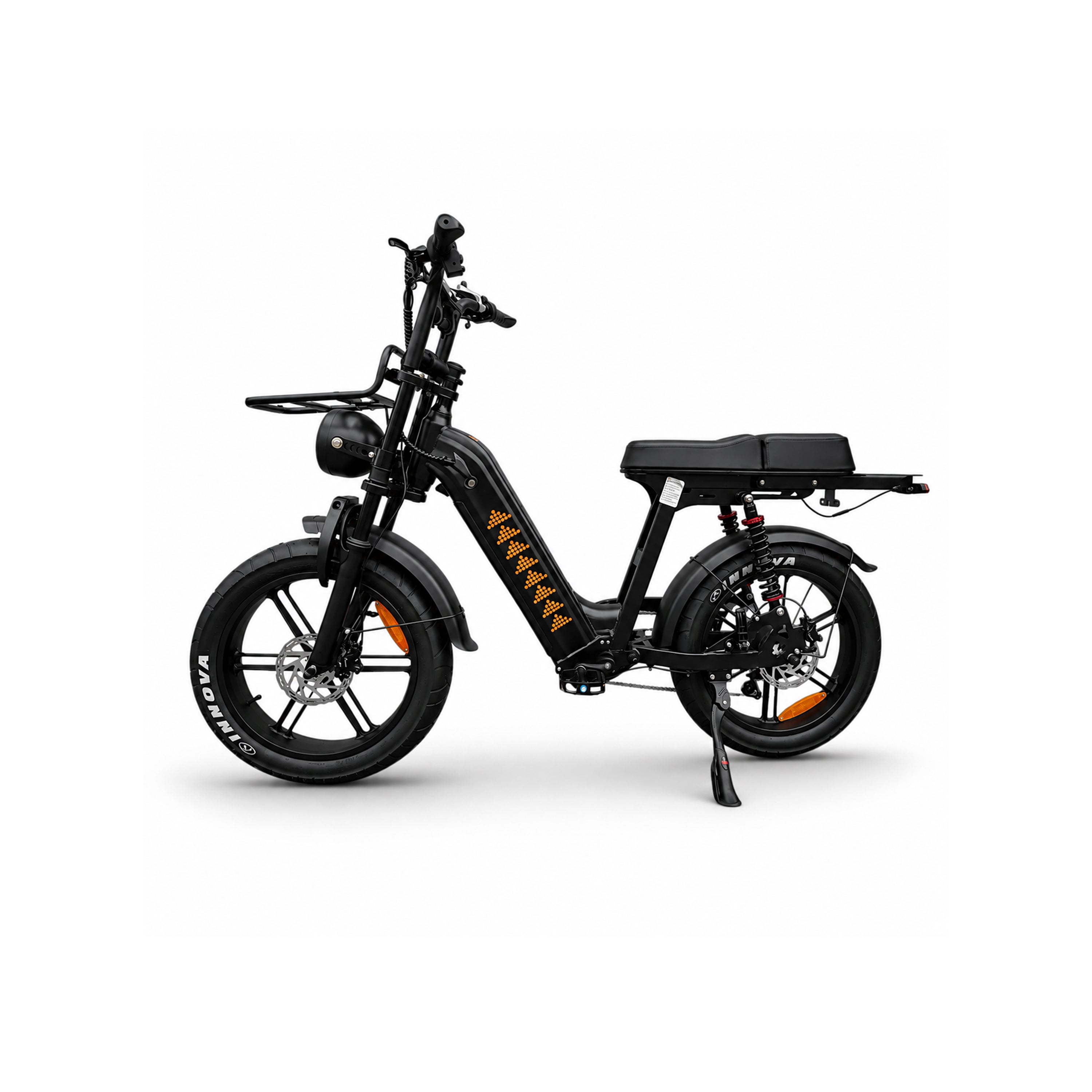 FATBIKE D50 COMFORT PRO – DAMES MODEL 2026 - ALARM - HYDRAULISCHE REMMEN