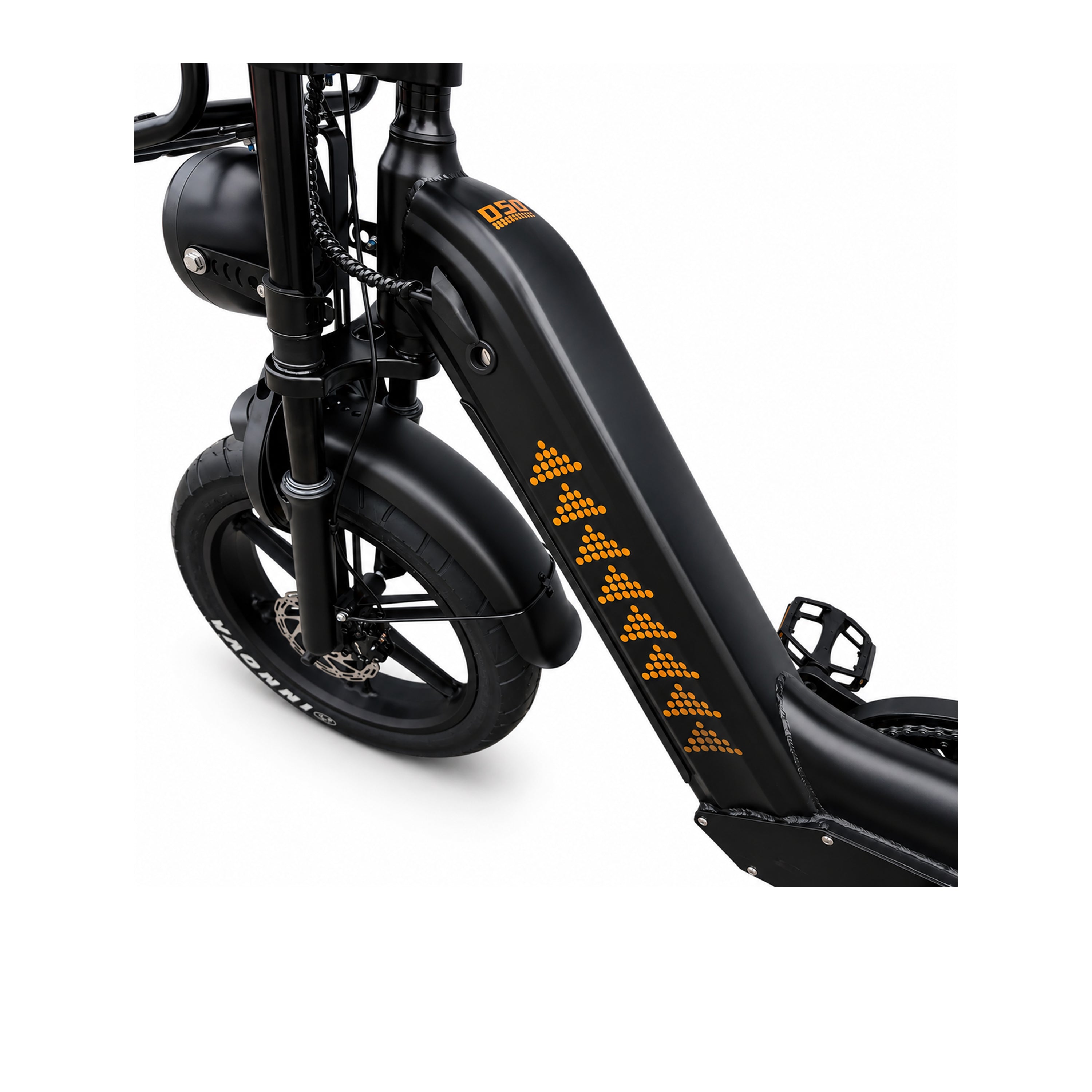 FATBIKE D50 COMFORT PRO – DAMES MODEL 2026 - ALARM - HYDRAULISCHE REMMEN