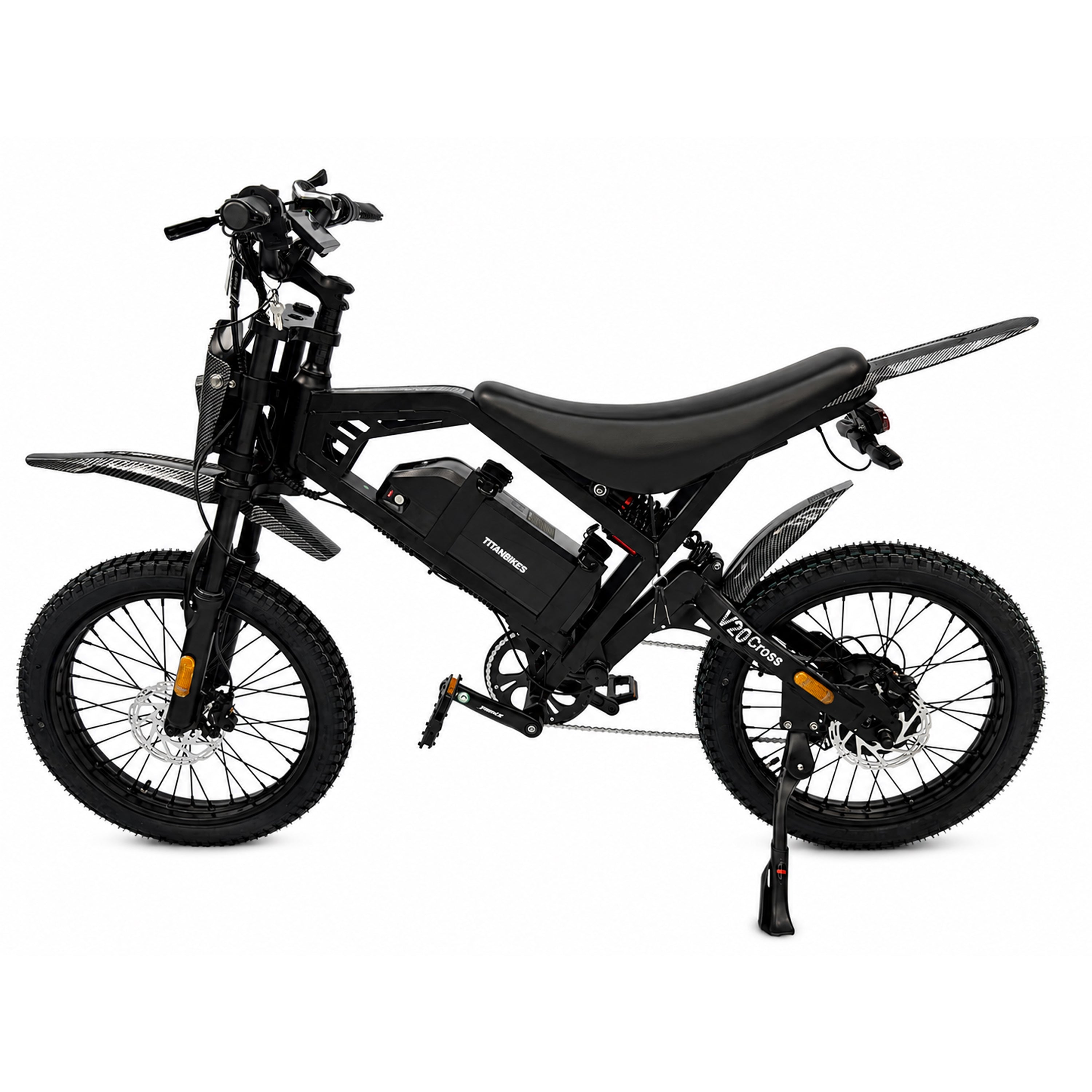 FATBIKE V20 CROSS SPECIAL – QMWHEEL - MODEL 2026 - ALARM + GRATIS ACCU SLOT