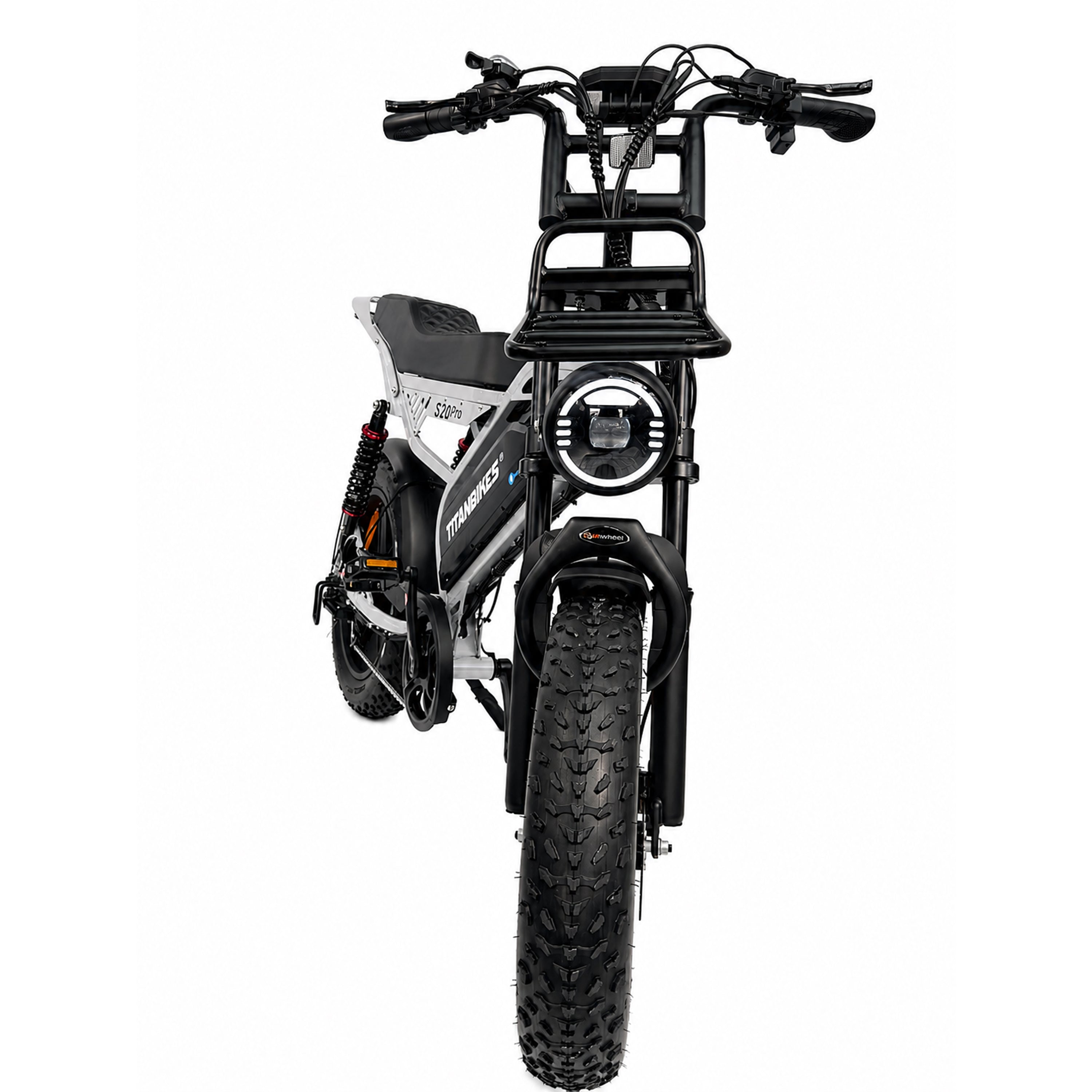 FATBIKE S20 PRO PREMIUM EDITION NARDO GREY – QMWHEEL - MODEL 2026 - HYDRAULISCHE REMMEN