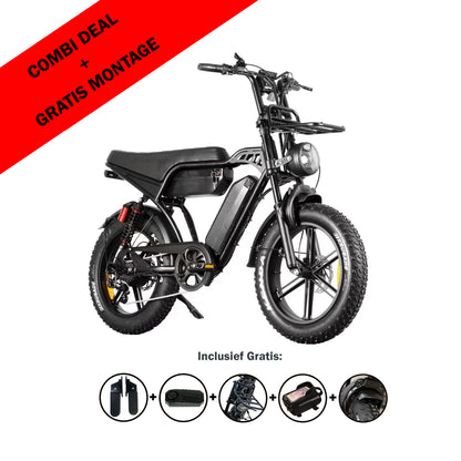 FATBIKE V29 PRO - DUBBELE ACCU – QMWHEEL - MODEL 2026 - ALARM