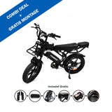 FATBIKE V20 PRO - QMWHEEL – MODEL 2026 - ALARM - HYDRAULISCHE REMMEN
