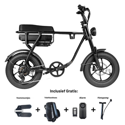 FATBIKE EB16 MINI SPECIAL EDITION - HYDRAULISCHE REMMEN - ALARM