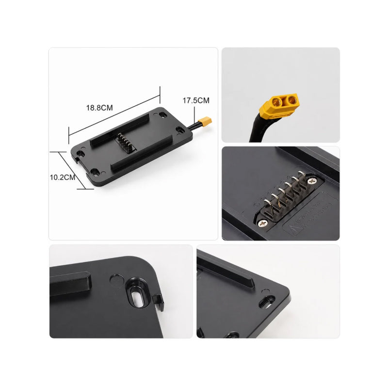 BATTERIJHOUDER MALE - OUXI GT1200 - ORIGINEEL