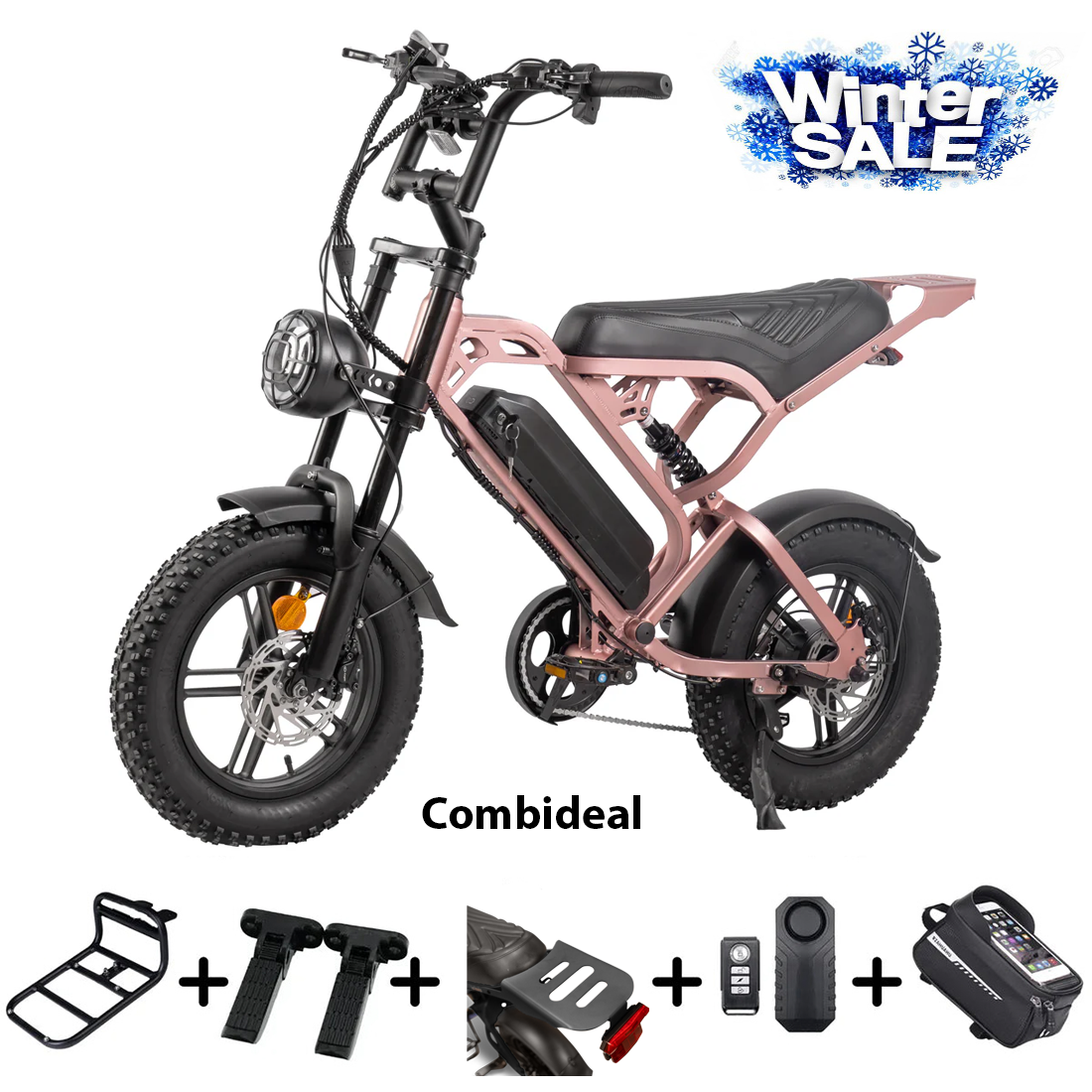 FATBIKE V20 MINI – MODEL 2025 - ALARM - HYDRAULISCHE REMMEN