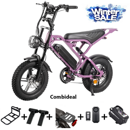 FATBIKE V20 MINI – MODEL 2025 - ALARM - HYDRAULISCHE REMMEN