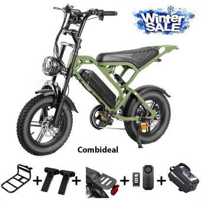 FATBIKE V20 MINI – MODEL 2025 - ALARM - HYDRAULISCHE REMMEN