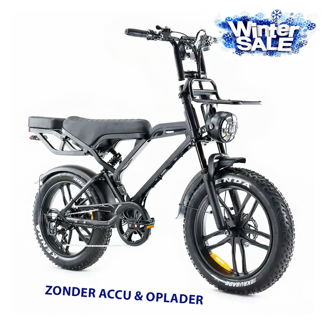 FATBIKE V20 PRO – MODEL 2026 - ALARM - HYDRAULISCHE REMMEN