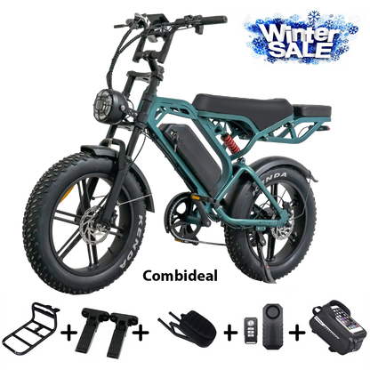 FATBIKE V20 PRO – MODEL 2026 - ALARM - HYDRAULISCHE REMMEN