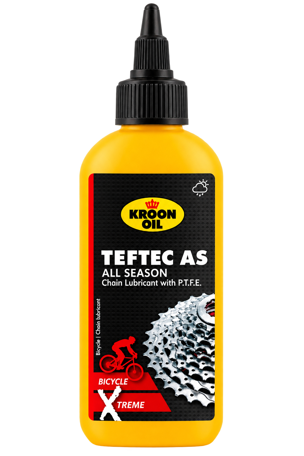 KROON-OIL TEFTEC AS - FIETSKETTING - CASSETTE - SMEERMIDDEL
