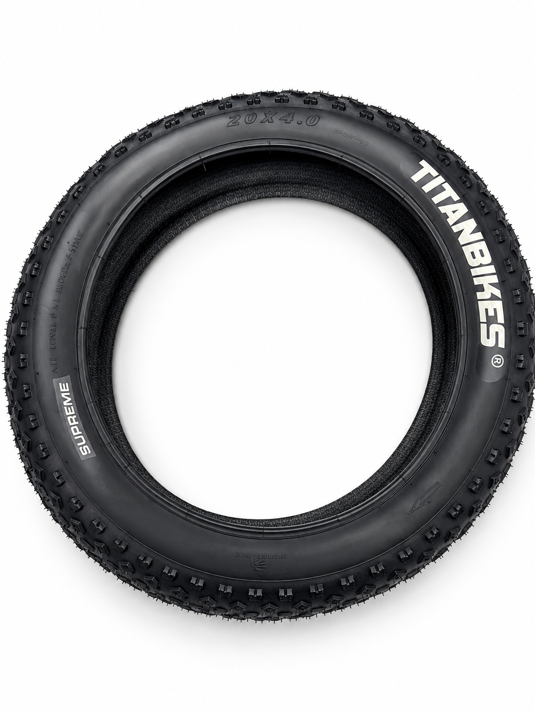 TITANBIKES ANTI-LEK BUITENBAND 20 x 4.0 - 5 MM ANTI-LEKLAAG FATBIKE