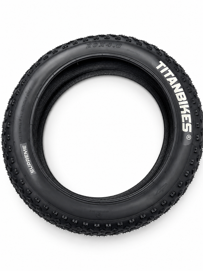TITANBIKES ANTI-LEK BUITENBAND 20 x 4.0 - 5 MM ANTI-LEKLAAG FATBIKE