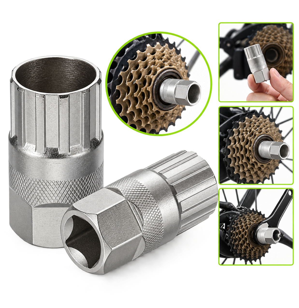 CASSETTE / FREEWHEEL AFNEMER - FATBIKES