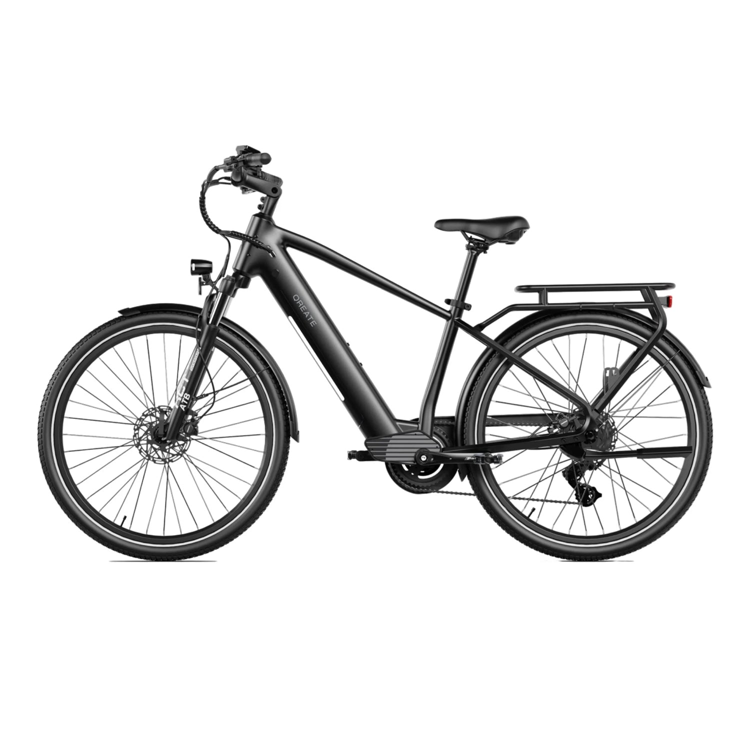 A-SPADZ CITY PRO A / M SPECIAL - HEREN E-BIKE - ZWART - MODEL 2026