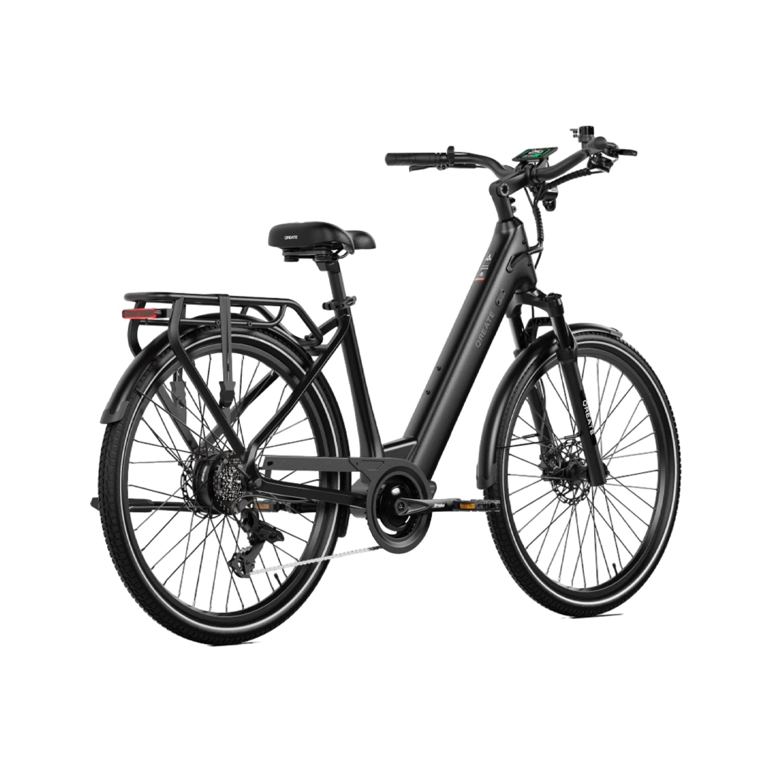 A-SPADZ QREATE CITY PRO 2.0 - DAMES E-BIKE - ZWART - MODEL 2026