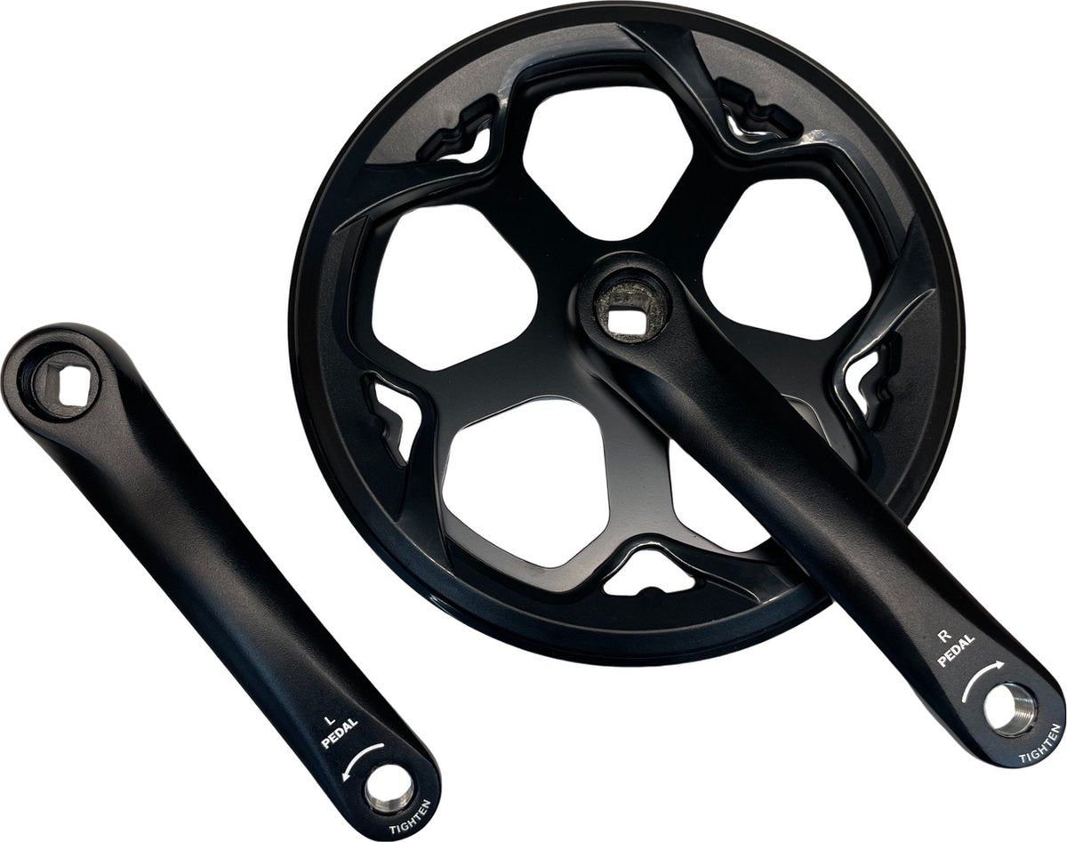 OUXI / QMWHEEL CRANKSET INCLUSIEF TRAPARM - FATBIKE