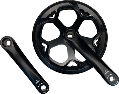 OUXI / QMWHEEL CRANKSET INCLUSIEF TRAPARM - FATBIKE