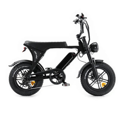 FATBIKE OUXI C80 MINI - ZWART – MODEL 2025 - HYDRAULISCHE REMMEN - ALARM