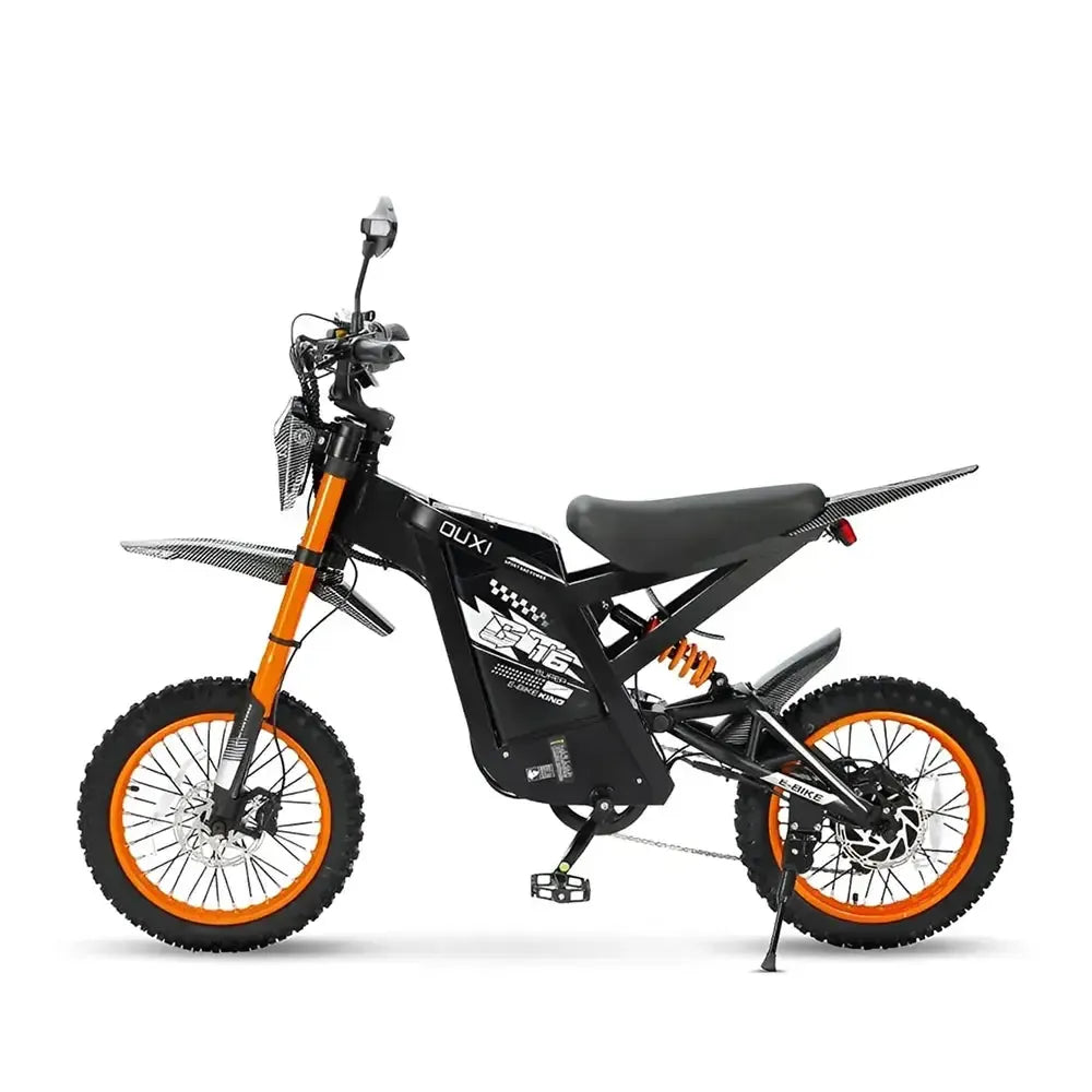 FATBIKE OUXI GT16 MINI CROSS – SKINNY BIKE - MODEL 2026 - HYDRAULISCHE REMMEN - ALARM